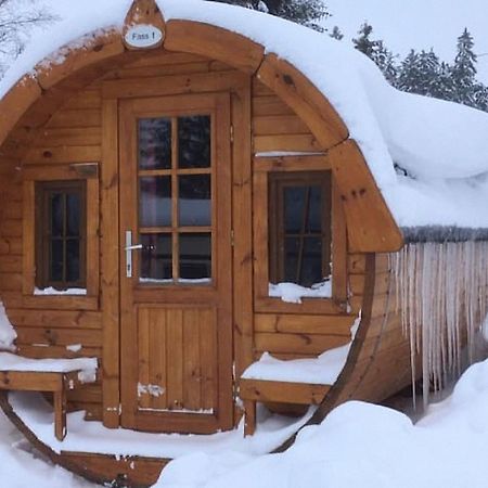 Holz-Wohnfass In Muenchen-Nymphenburg Appartement Buitenkant foto